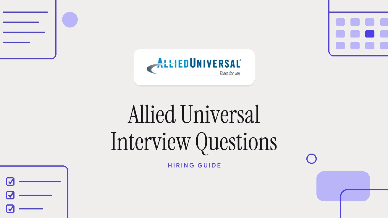 Allied Universal Interview Questions and Hiring Process