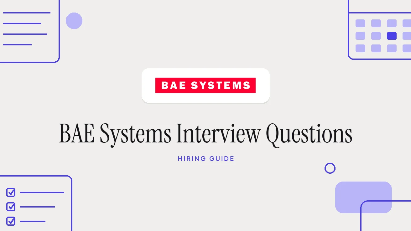 BAE Systems Interview Questions and Hiring Process