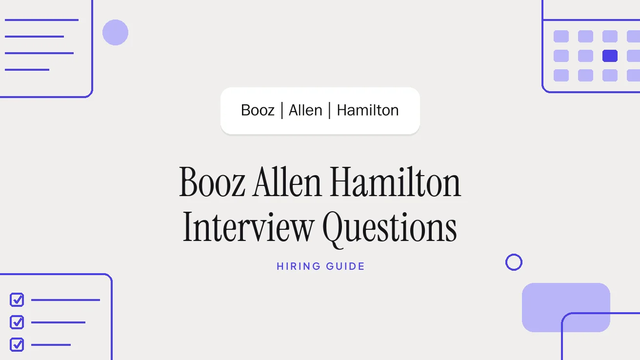 Booz Allen Interview Questions and Hiring Process
