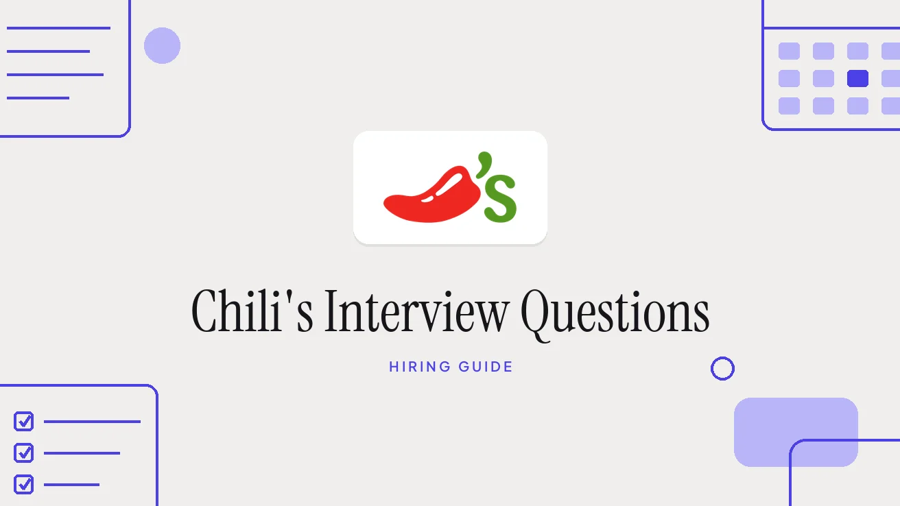 Chili’s Interview Questions and Hiring Process