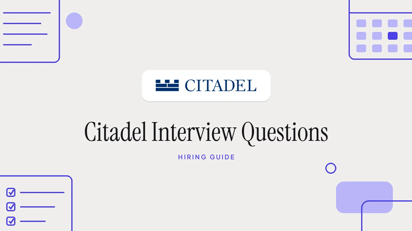Citadel Interview Questions and Hiring Process