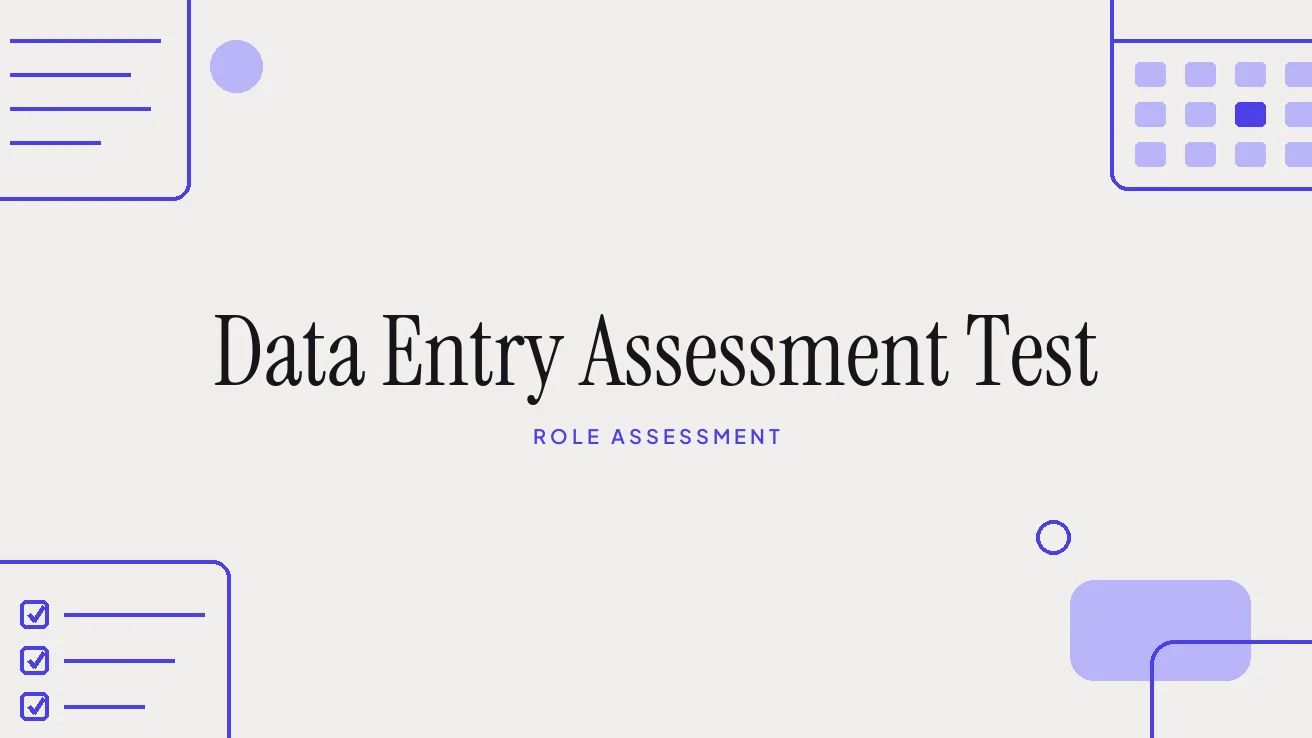 Data Entry Assessment Test: How to Assess Candidates (2026)