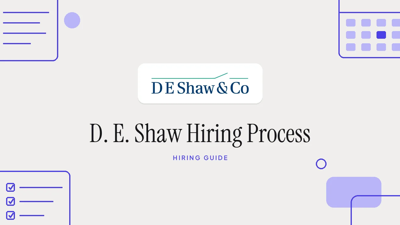 D. E. Shaw Interview Process and Questions (2026)