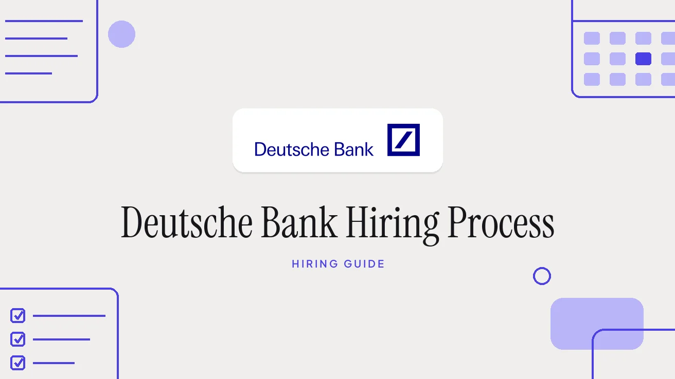 Deutsche Bank Online Assessment and Hiring Process 2026