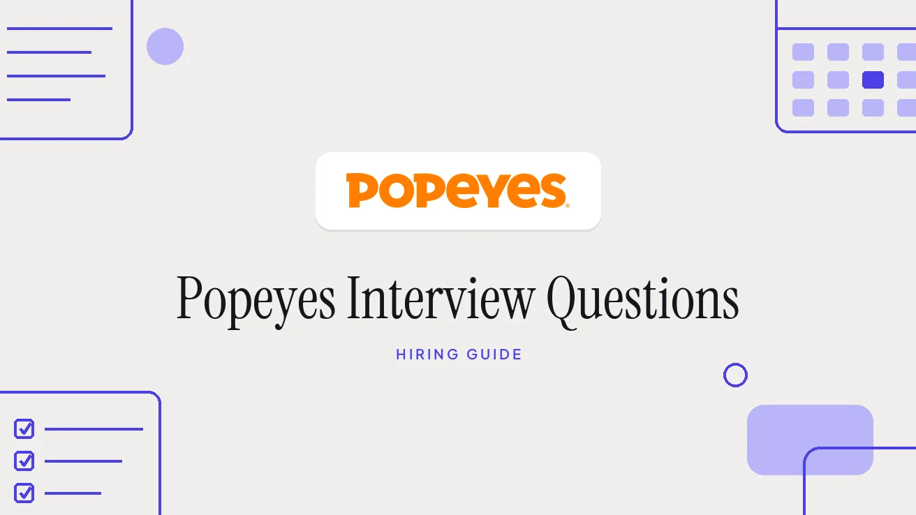 Popeyes Interview Questions and Hiring Process
