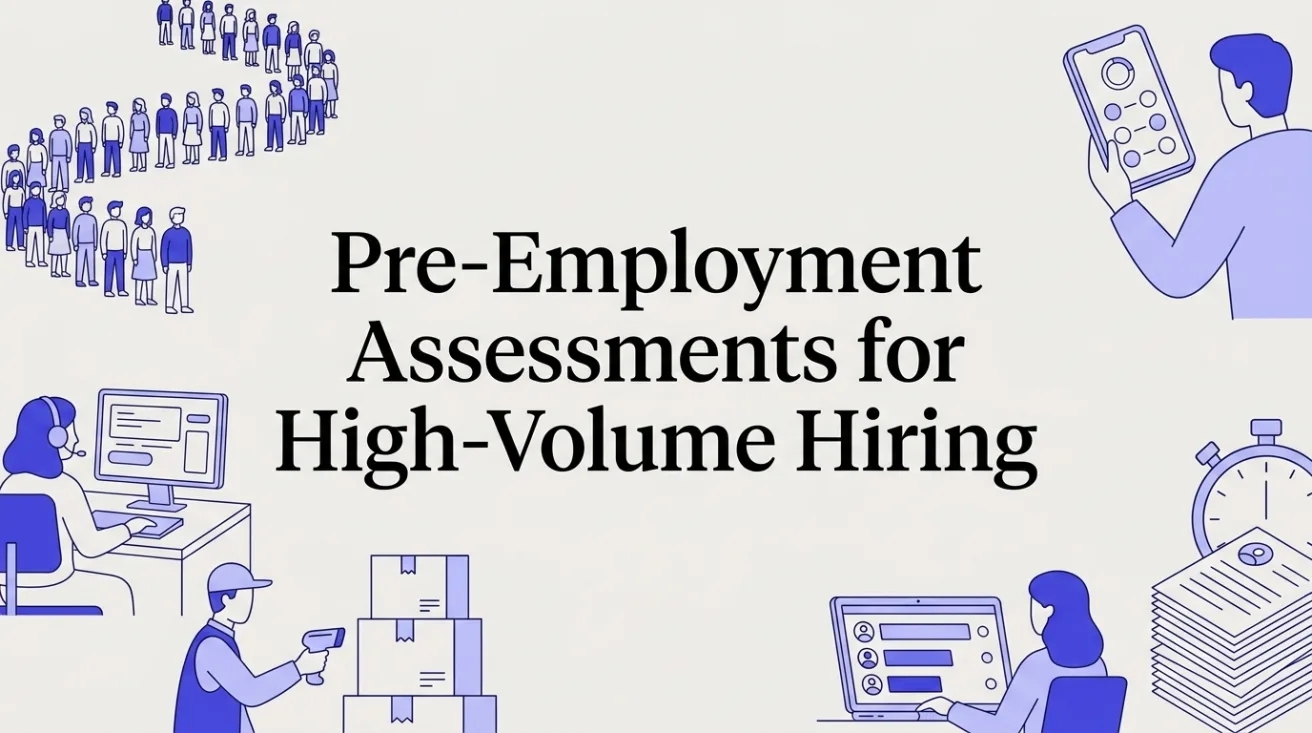 Pre-Employment Assessments for High-Volume Hiring (2026)