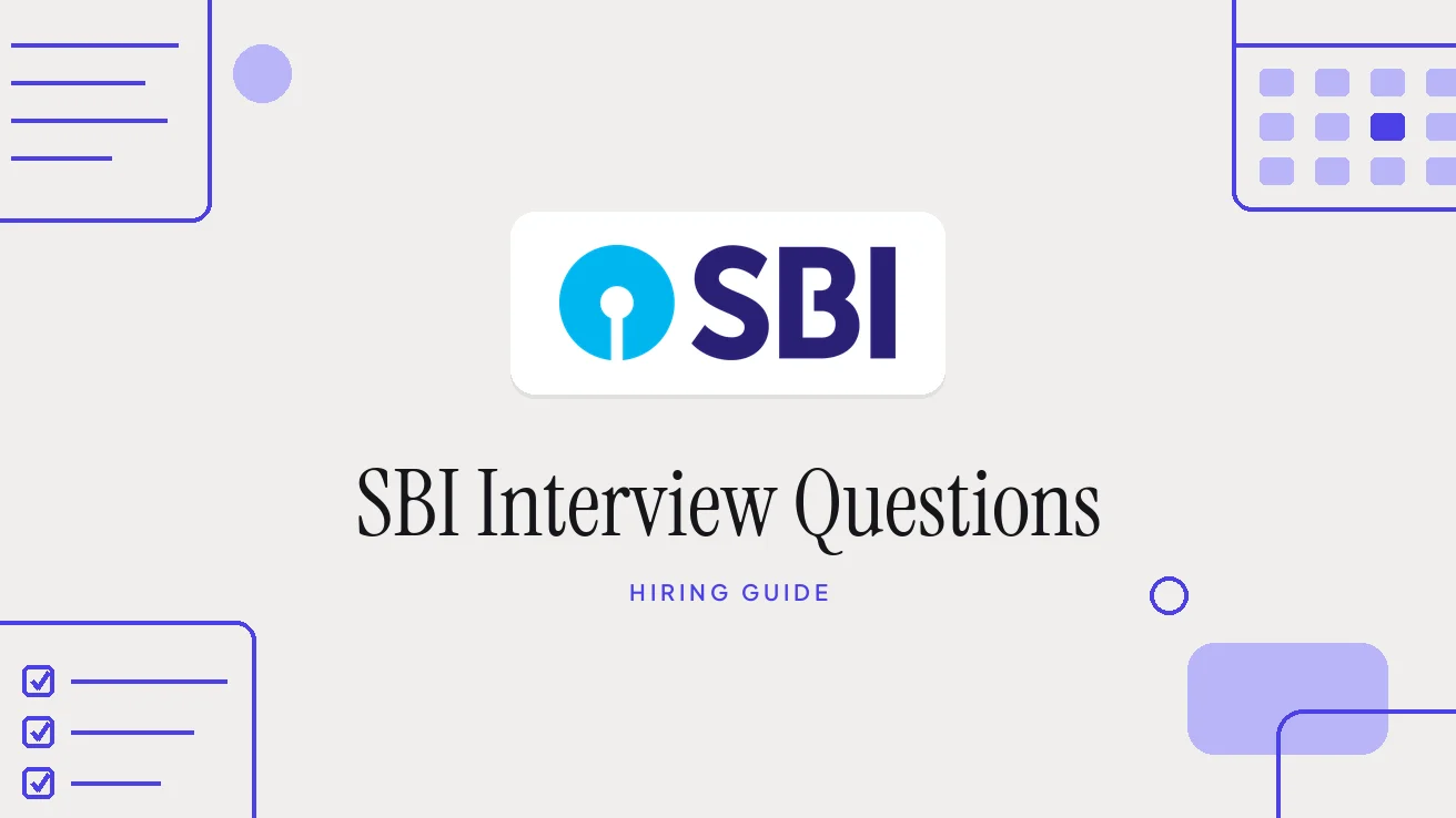 SBI Interview Questions and PO Selection Process