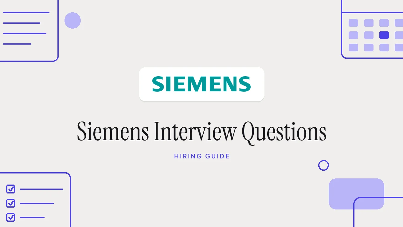 Siemens Interview Questions and Hiring Process