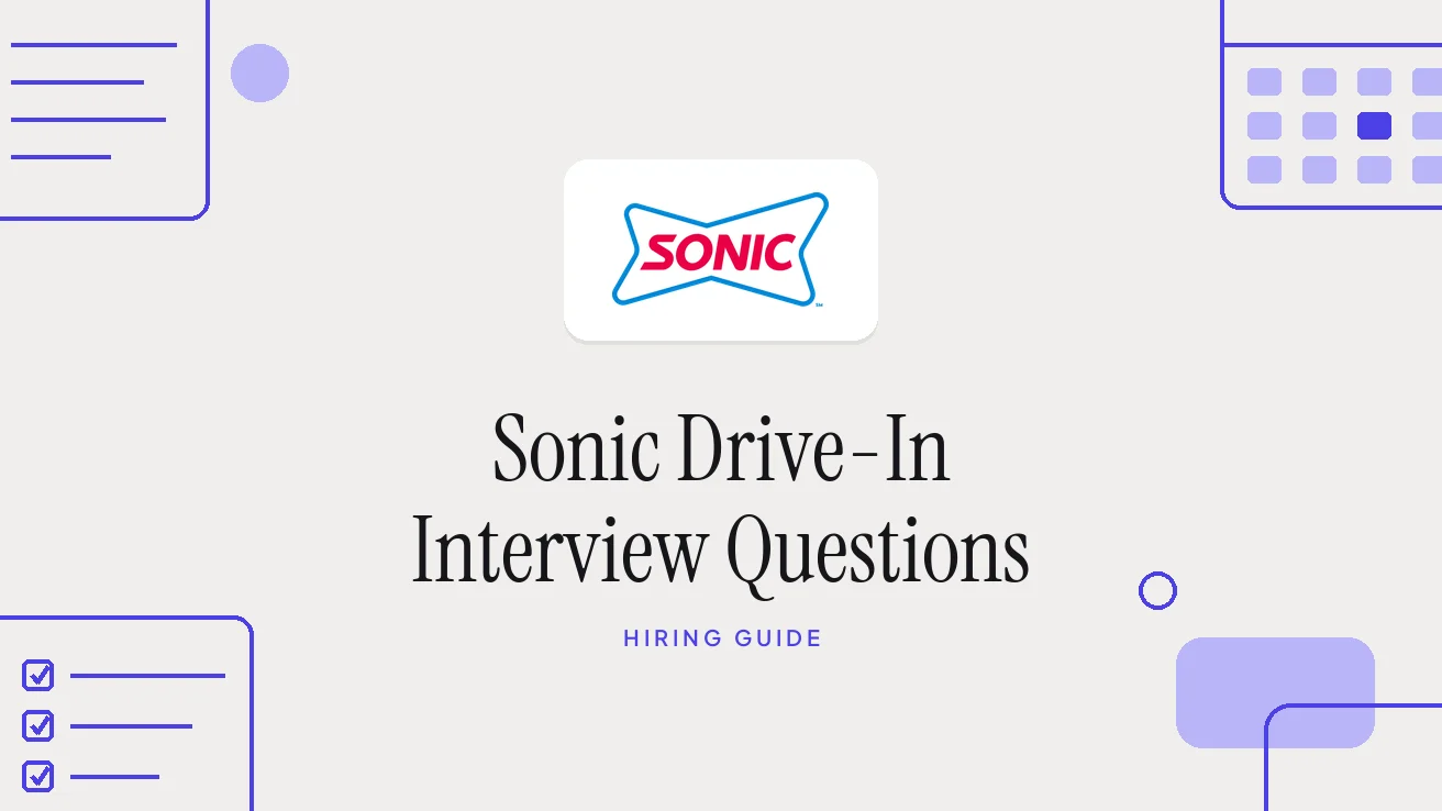 Sonic Interview Questions and Hiring Process (2026)