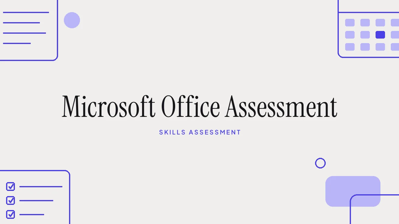Microsoft Office Assessment
