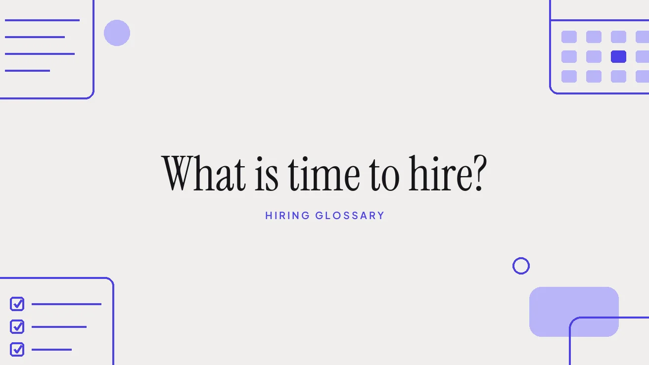 What is time to hire?
