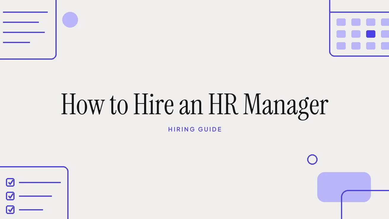 How to Hire an HR Manager