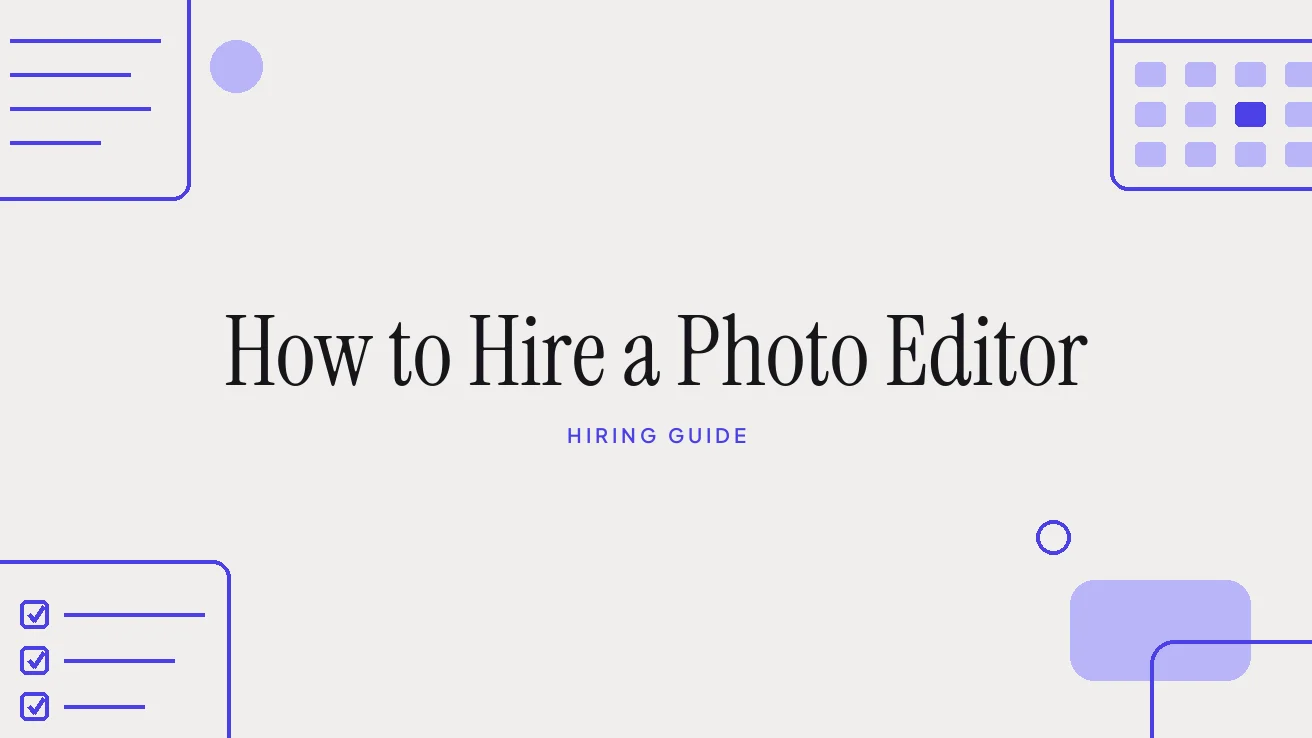 How to Hire a Photo Editor