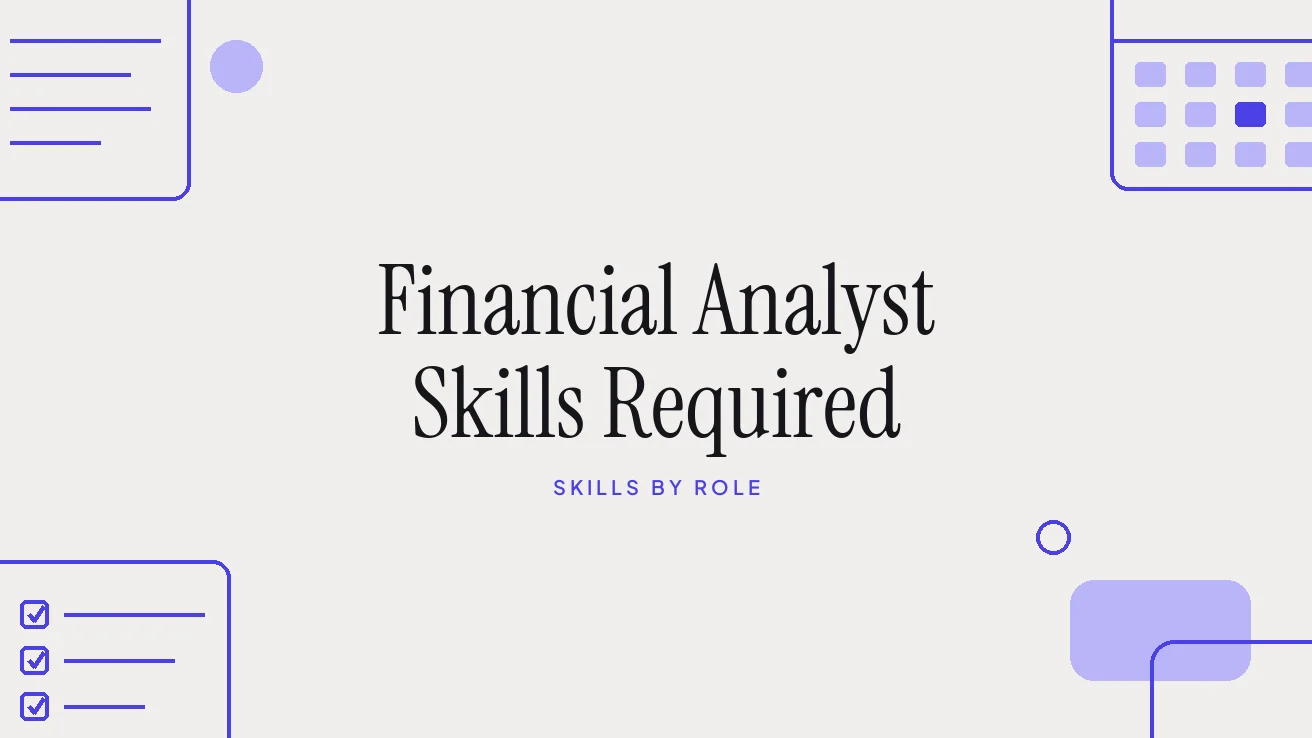 Financial Analyst Skills Required