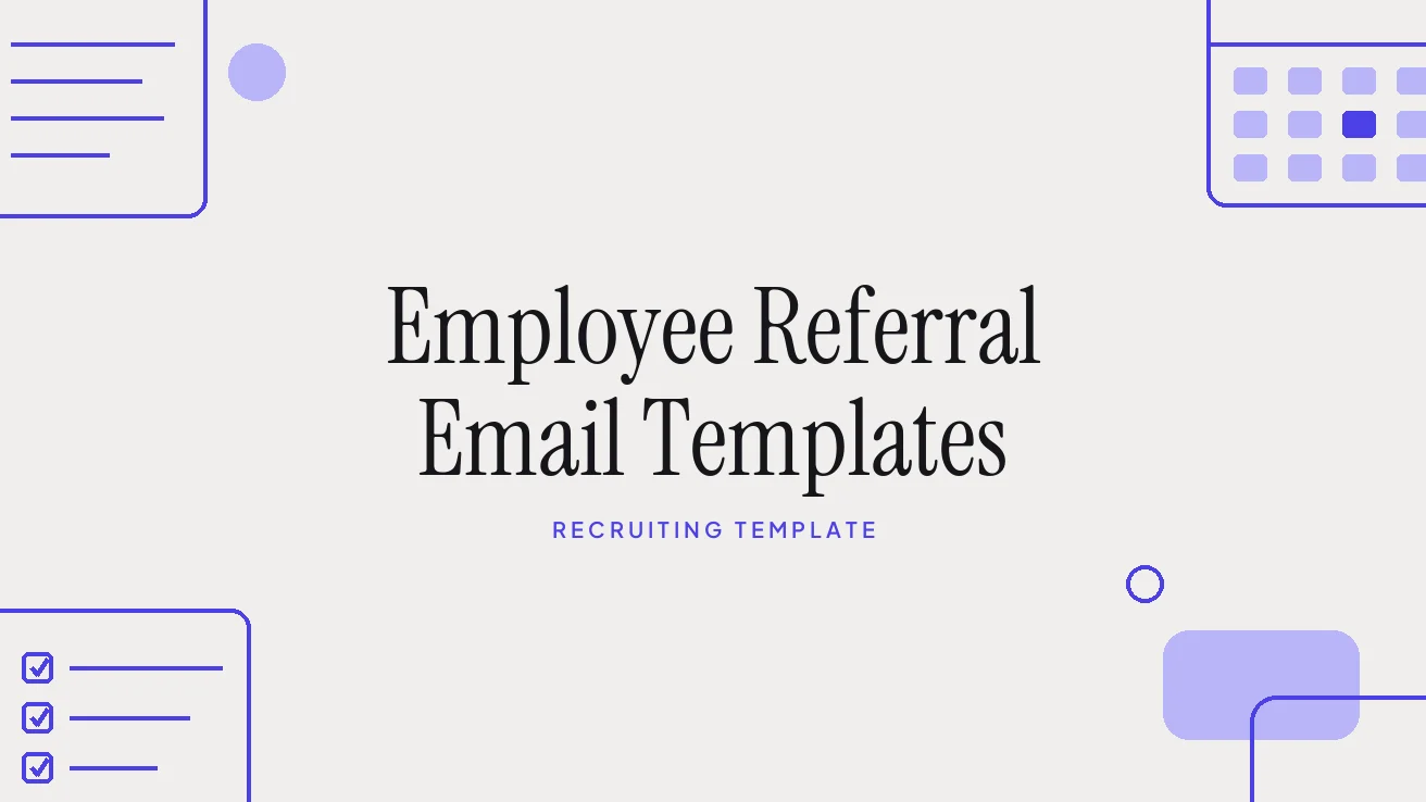 Employee Referral Email Templates
