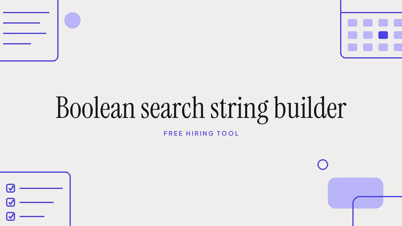 Boolean search string builder