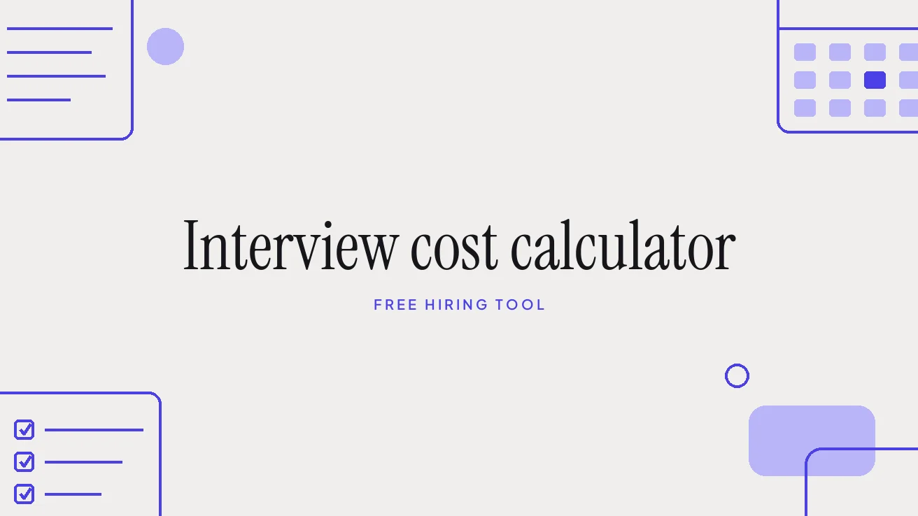 Interview cost calculator