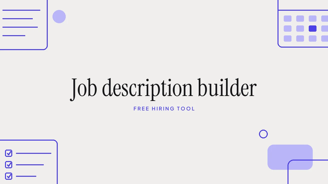 Job description builder